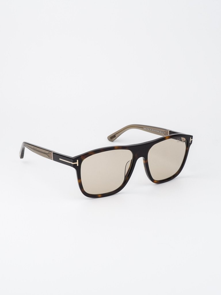 Tom Ford Frances Women Sunglasses Havana Brown Photochromic Square Ft1081/S 52e